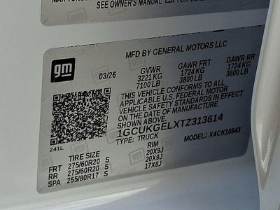 2026 Chevrolet Silverado 1500 LTZ