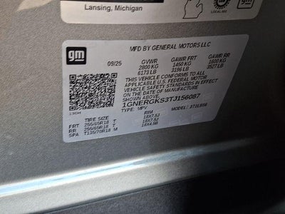 2026 Chevrolet Traverse LT