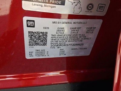 2026 Chevrolet Traverse LT