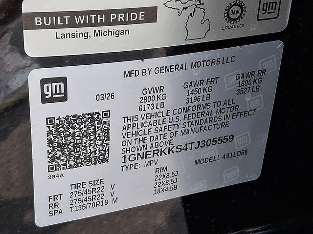 2026 Chevrolet Traverse High Country
