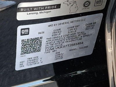 2026 Chevrolet Traverse High Country