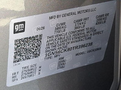 2026 Chevrolet Suburban LT