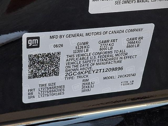 2026 Chevrolet Silverado 2500 HD LTZ
