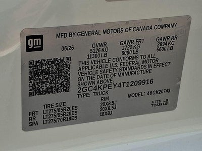 2026 Chevrolet Silverado 2500 HD LTZ