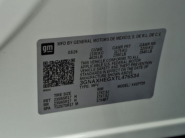 2026 Chevrolet Equinox LT