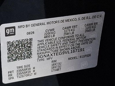 2027 Chevrolet Equinox RS