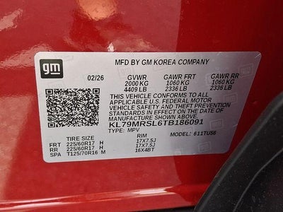 2026 Chevrolet Trailblazer LT