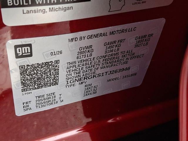 2026 Chevrolet Traverse LT