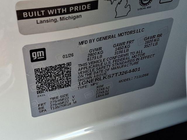 2026 Chevrolet Traverse RS