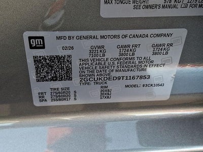 2026 Chevrolet Silverado 1500 LT