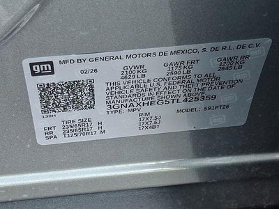 2026 Chevrolet Equinox LT