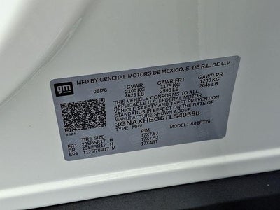 2026 Chevrolet Equinox LT