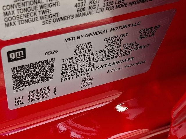 2026 Chevrolet Silverado 1500 LT (2FL)