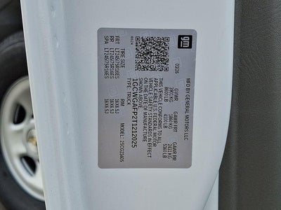 2026 Chevrolet Express Cargo Base