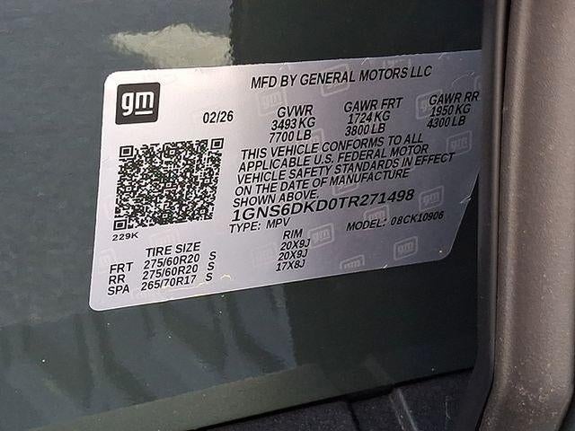 2026 Chevrolet Suburban Z71