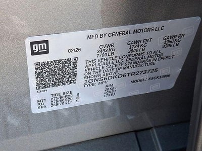 2026 Chevrolet Suburban Z71