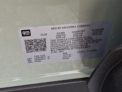 2026 Chevrolet Trailblazer LT