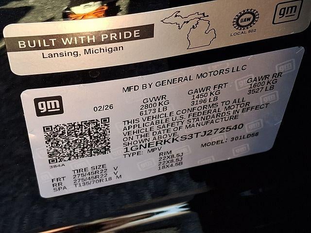 2026 Chevrolet Traverse High Country