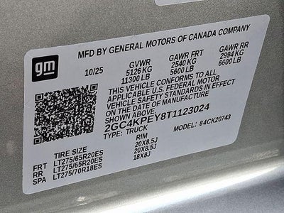 2026 Chevrolet Silverado 2500 HD LTZ