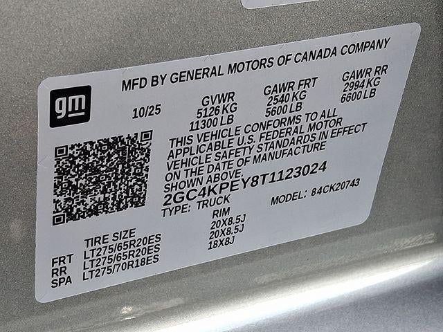 2026 Chevrolet Silverado 2500 HD LTZ