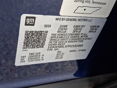 2023 GMC Acadia SLE
