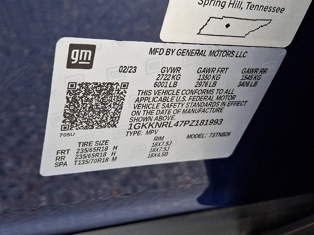 2023 GMC Acadia SLE