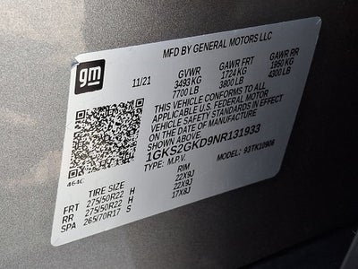 2022 GMC Yukon XL SLT
