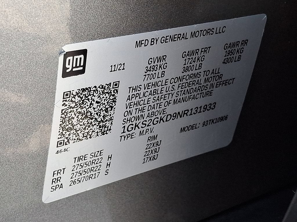 2022 GMC Yukon XL SLT