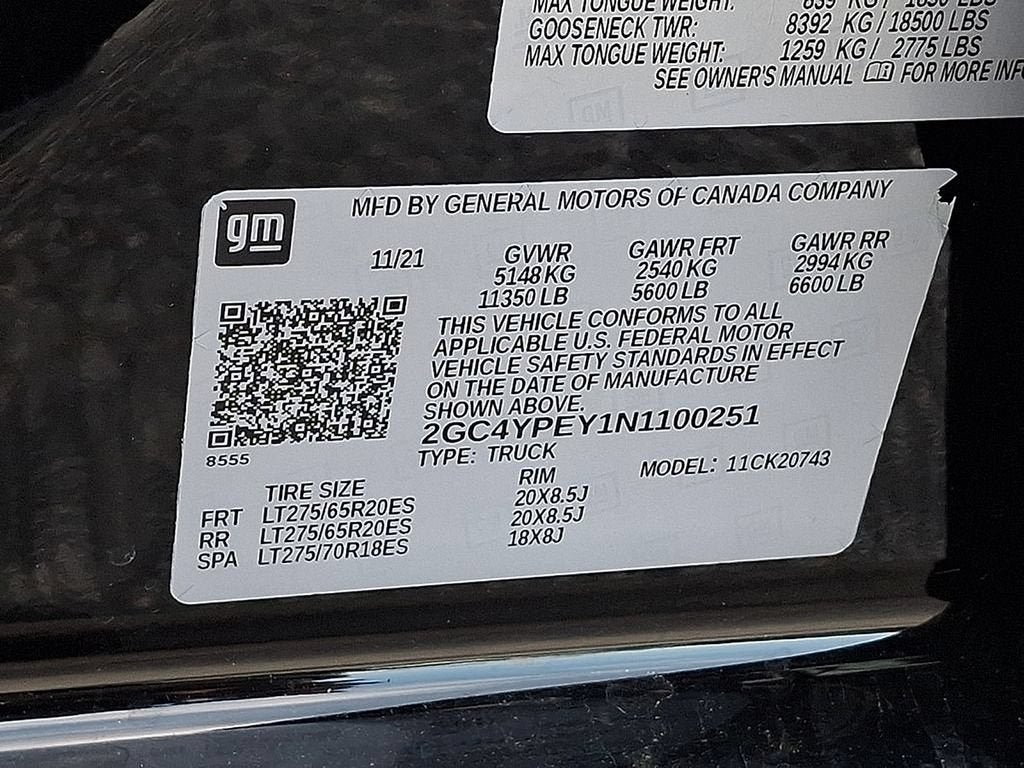 2022 Chevrolet Silverado 2500 HD LTZ