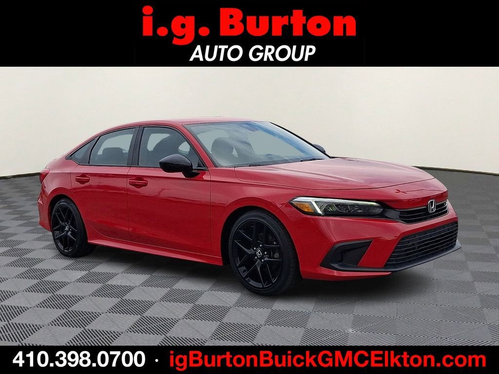 2022 Honda Civic Sedan Sport