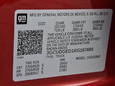 2024 Chevrolet Silverado 1500 LTZ
