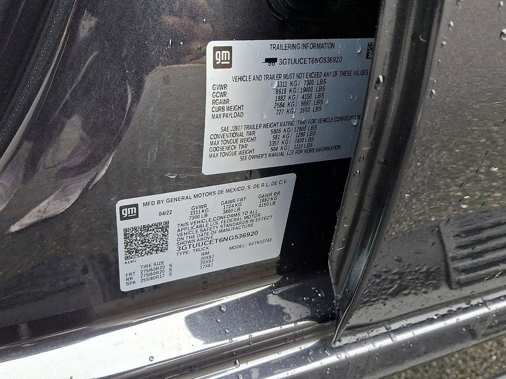 2022 GMC Sierra 1500 Elevation