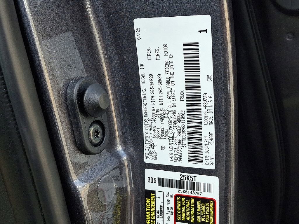 2025 Toyota Tundra 4WD 1794 Edition Hybrid