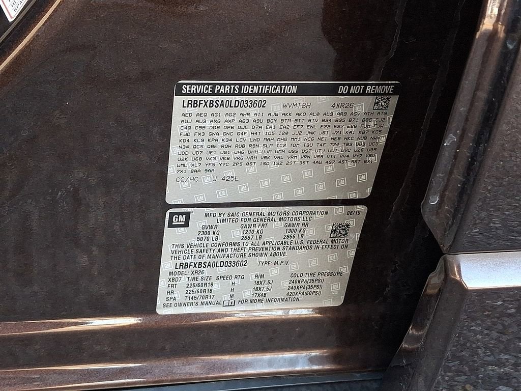 2020 Buick Envision Preferred Group