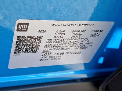 2027 Chevrolet Bolt LT