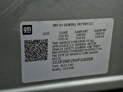 2027 Chevrolet Bolt RS