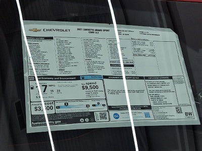2027 Chevrolet Corvette Grand Sport 2LT