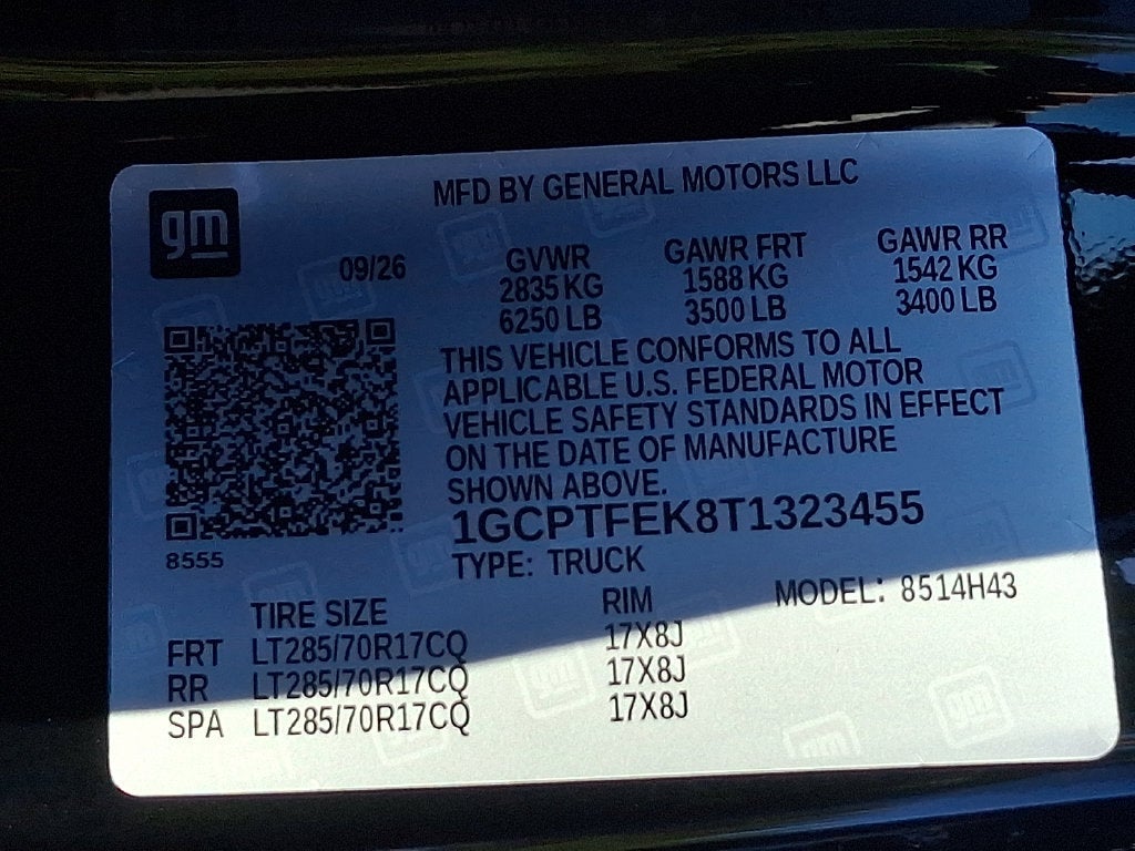 2026 Chevrolet Colorado ZR2