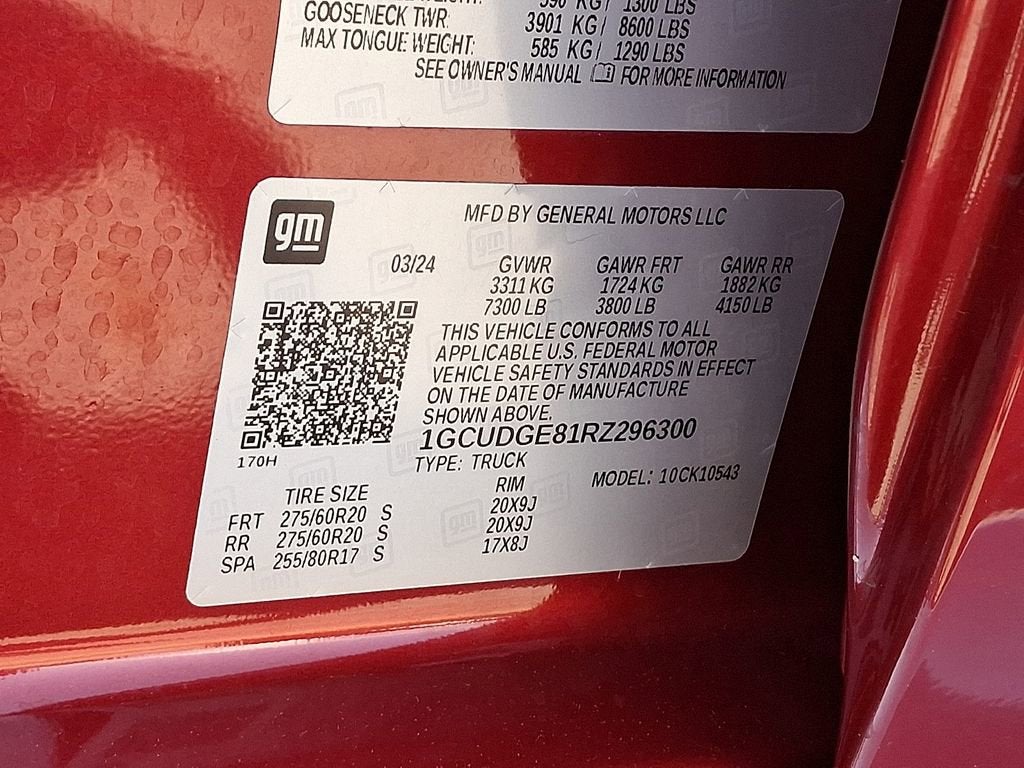2024 Chevrolet Silverado 1500 LTZ