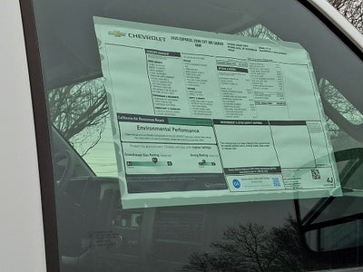 2025 Chevrolet Express 2500 Work Van Cargo