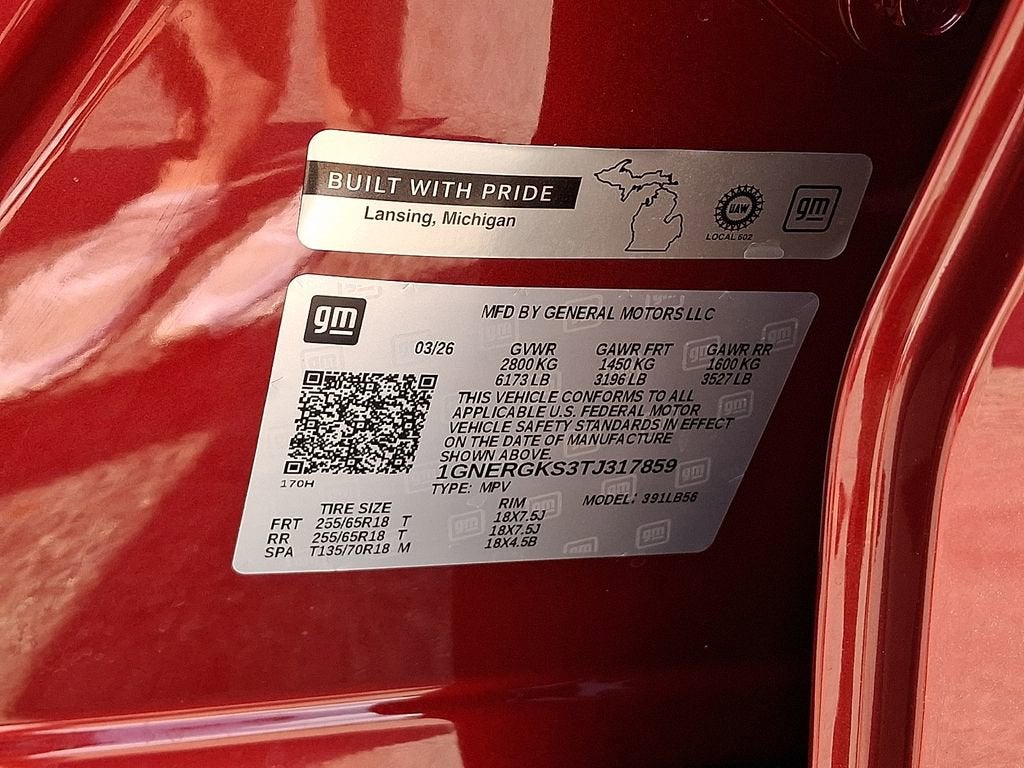 2026 Chevrolet Traverse LT