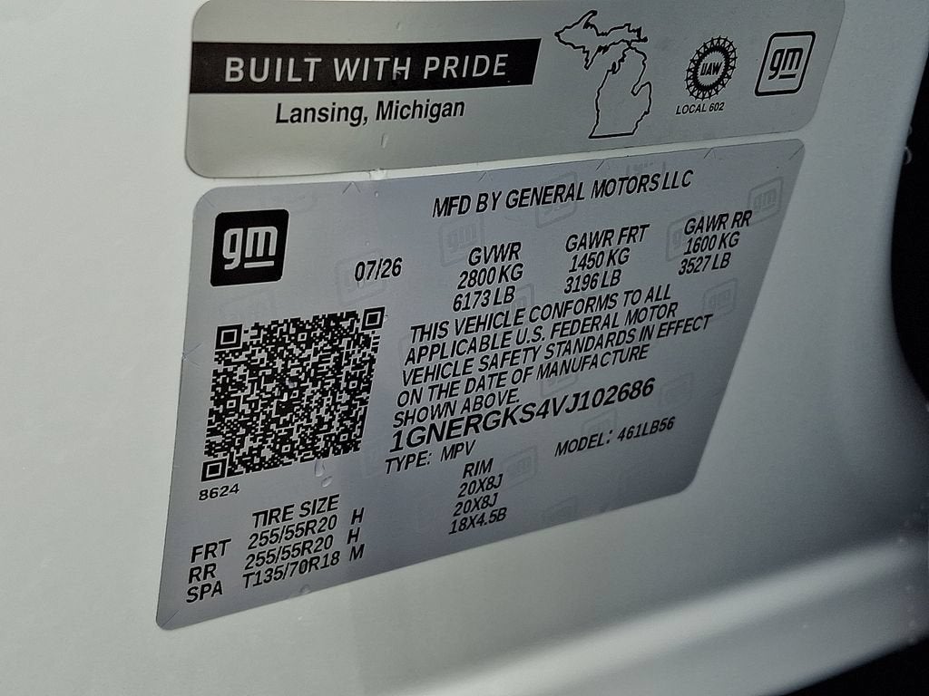 2027 Chevrolet Traverse LT