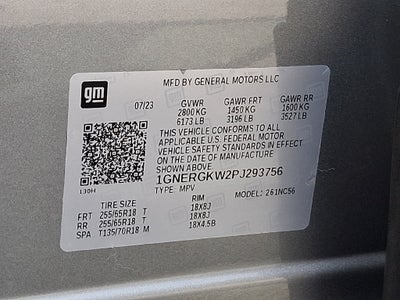 2023 Chevrolet Traverse LT Cloth
