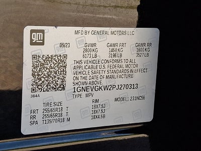 2023 Chevrolet Traverse LT Cloth