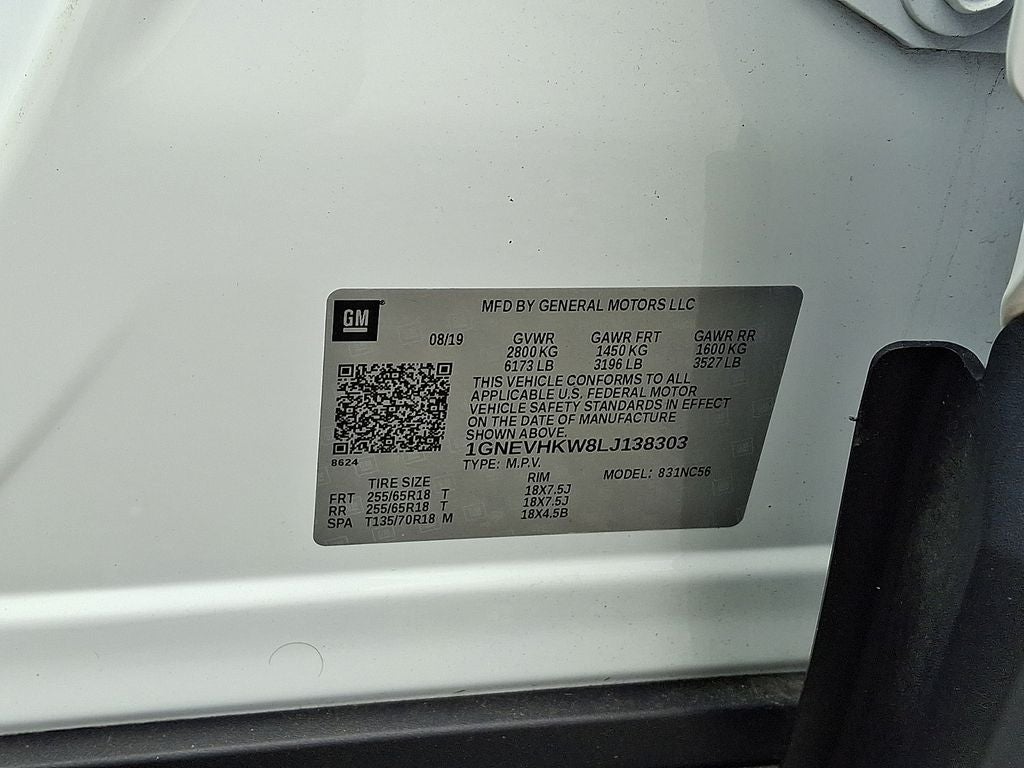 2020 Chevrolet Traverse 3LT