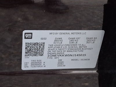 2022 Chevrolet Traverse Premier