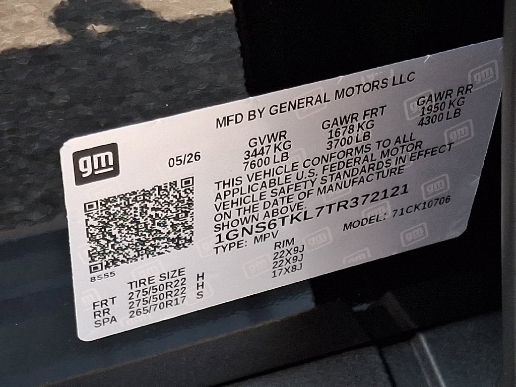 2026 Chevrolet Tahoe High Country