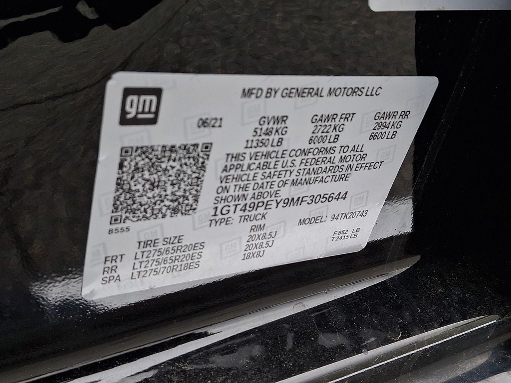 2021 GMC Sierra 2500HD AT4