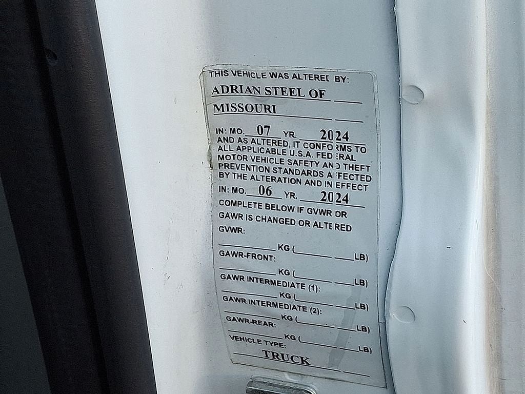 2024 GMC Savana 2500 Work Van