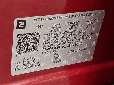 2018 Chevrolet Equinox LT